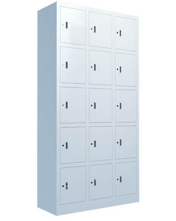 全鋼十五門存包柜MSDZLG-QG3